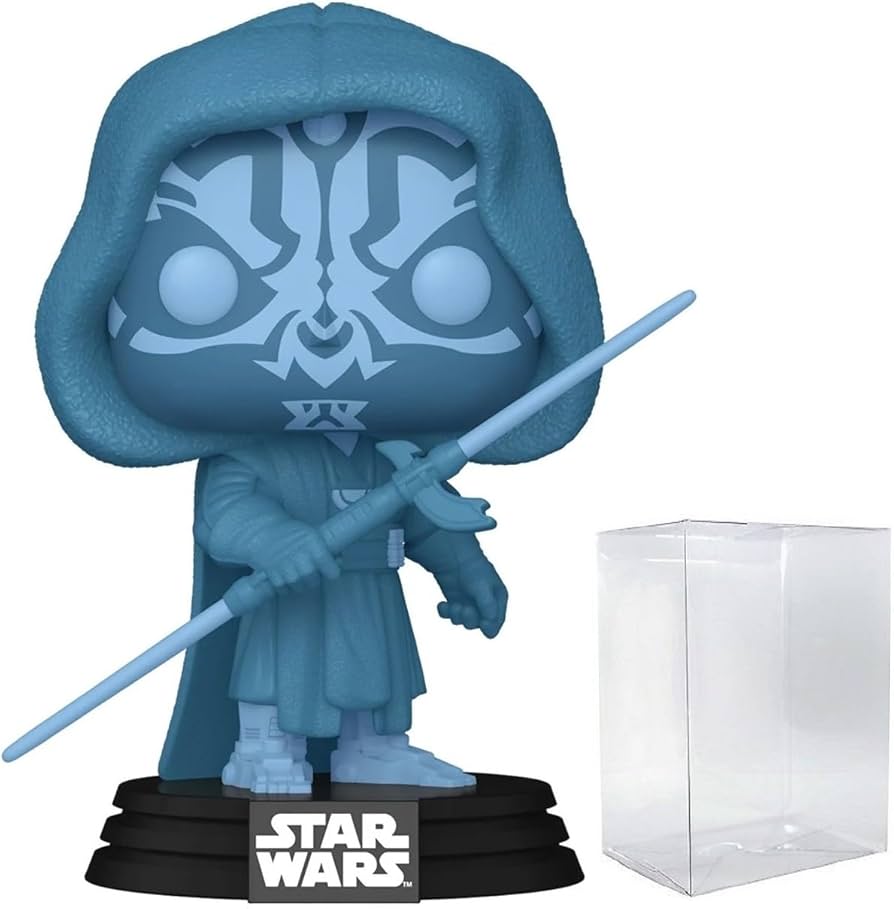 Amazon.com: POP Star Wars: Darkside - Hologram Darth Maul (Glow-in